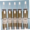 ULTECHNOVO 100pcs Professional Horn-shape Vial Bottles Caps for Essence Storage
