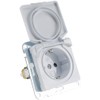 ChiliTec Delphi Flush-Mounted Socket with Protective Flap 250 V 16