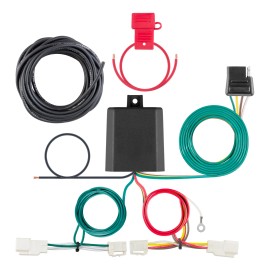 Curt For 13-18 Toyota RAV4 5 Pin Trailer Wiring Plug Fits All Models Curt 5 Prong Kit