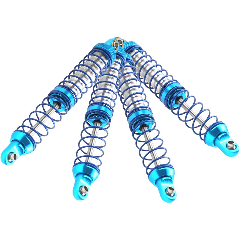 4Pcs Vgoohobby Metal Shocks Absorber Adjustable Dampers Compatible with Axial