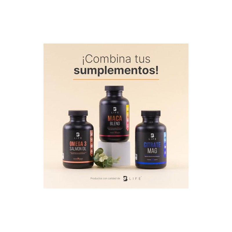 Complejo de Maca 100 Cápsulas 1000 mg - Blend de
