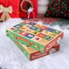Cabilock Christmas Countdown Advent Calendar Boxes 10pcs 24gird Empty Advent