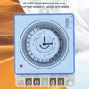 24 Hour Mechanical Time Switch Automatic Power Off Quick Connect