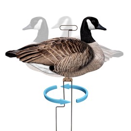 Higdon Outdoors Flats Magnum Canada Motion Silhouette Canada Goose Decoys, 12-Pack