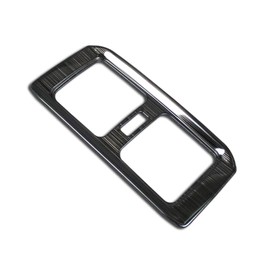 RUIQ Toyota RAV4 5th Generation XA50 Series Interior Rear Seat Drink Holder Cover Garnish for TOYOTA RAV4 (Black Color)