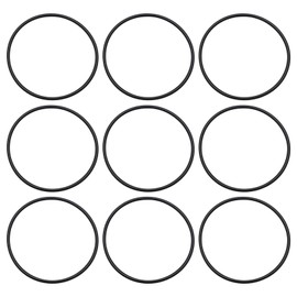 ECSiNG 30Pcs Nitrile Rubber O-Rings Metric Sealing Gasket Rubber Washer Gasket for Faucet Pipe Automotive Machine Plumbin Hose Repair 80x76x3mm Black