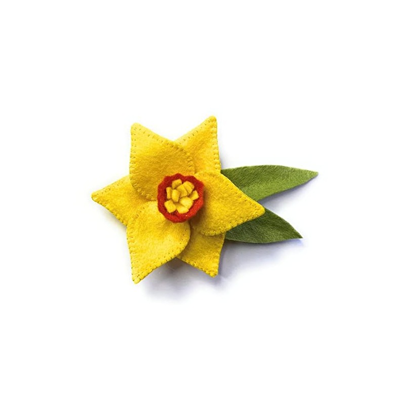 Marie Curie Make-Your-Own Felt Daffodil Pin Craft Kit