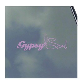 Gypsy Soul Vinyl Sticker Decal Travel Never Lost Wander
