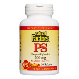 Fosfatidilserina 100mg 30 Cápsulas Natural Factors