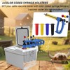 RANCH CHOICE 50ML Automatic Livestock Syringe, Adjustable Continuous Repeating Luer