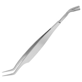 GANAZONO 1Pc Stainless Steel Pet Clip Tool for Flea and Bug Removal Ergonomic Skid Handle for Easy Grooming and Cleaning for Dogs and Cats Pet Care