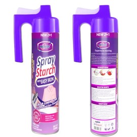 HERIOS Heavy Ironing Starch Spray, 300ML, Smooth Wrinkles, Eliminate Static
