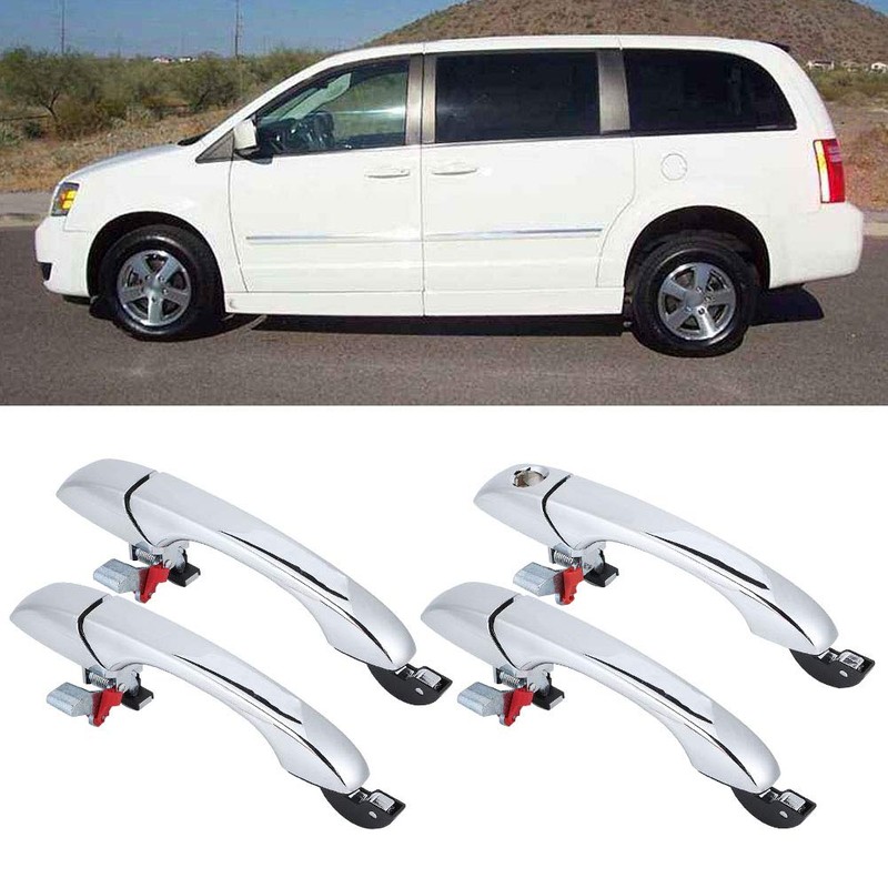 Door Handles, Door Handles, Handle, Exterior Door Handle, 4-Piece Car