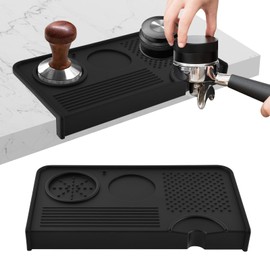 Espresso Tamping Mat Coffee Tamper Mat Silicone Portafilter Mats Barista Tamping Station Pad rotective Espresso Mats for Home & Café