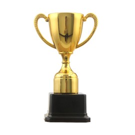 Toddmomy Gold Award Trophy Cups, 1Pc Plastic Gold Trophy Cup Reward Cup Kids Trophy Cup for School Game Competition
