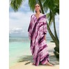 Yanziliu Kaftan Dress for Women,2025 Plus Size Hawaiian Batwing Sleeve