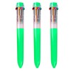 HeTaoCat Multicolor Pens 3 Pack 0.5mm 10-in-1 Retractable Ballpoint Pens