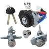 WELURE 81900-C1B00 Full Door Lock Cylinder Ignition Keys Lock 6-Pin