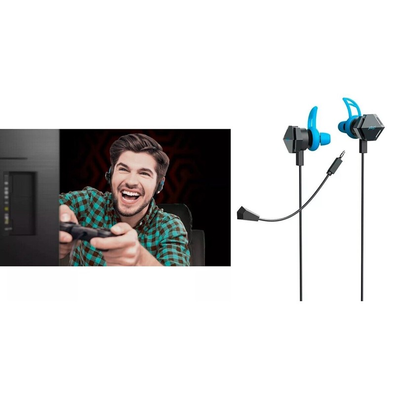 Packard Bell Pro Gaming Earbuds with Detachable Mic (Hornet-PBGH10