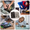 Zmbroll Hard Drive Screw Computer PC Case Screws KM6#-32 Flat
