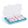 JJC Silicone 9V Battery Case Holder Organizer, PP Battery Storage