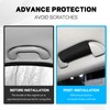 wuyaoyao 2PCS Car Inside Grab Handle Cover, Leather Inside Car