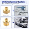 RV Winterizer Kit, 16.9" RV Water Blowout, Sprinkler Winterizing Blowout