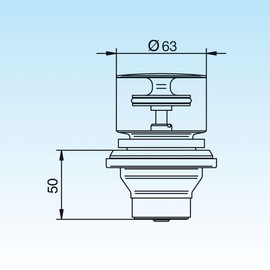 3200 Bathroom Strainer Drain Set