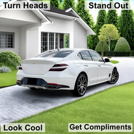 BOGAR TECH DESIGNS Precut For Genesis G70 2022-2025 Rear Taillight Tail Light Tint Kit PPF, Light Smoke