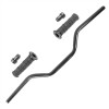 Caltric Black Handlebar w/ Grip and End Fits Can-Am Outlander