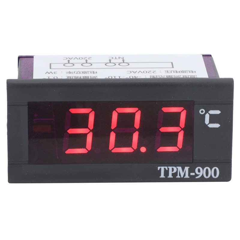 Mini LCD Digital Temperature Panel Meter Thermometer Temperature Indicator -40℃
