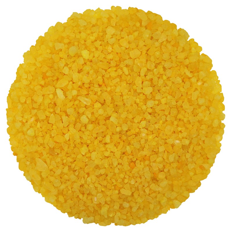 FirstChoiceCandy Rock Candy Crystals 2 Pound Bulk Bag (Yellow Lemon)