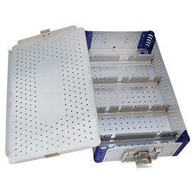 AAProTools Aluminium Alloy Sterilization Tray Case 368mm x 217mm x 77mm Ophthalmic Plastic Orthopaedic Orthopedics
