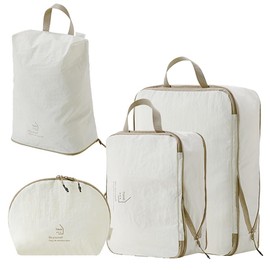 8 Piece Garment Bag, Beige
