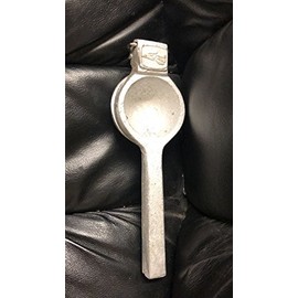 Made in Mexico Unpolished Mexican Cast Aluminum Metal Lime Exprimidor de Lima Manual Squeezer Hand Juicer Mejico