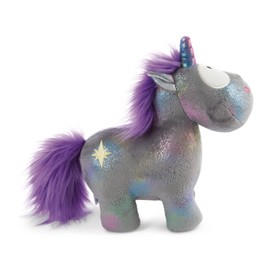 NICI 48630 galaxy Einhorn Standing Soft Toy Theodor & Friends Unicorn Star Bringer 22cm Green, Gray, 22 cm