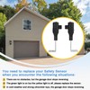 Garage Door Sensors for Genie/Overhead, Garage Door Sensor GSTB-R STB-BL
