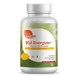 Zahler Vitamina B12 Ácido Fólico Pastillas Cereza 180 Unidades
