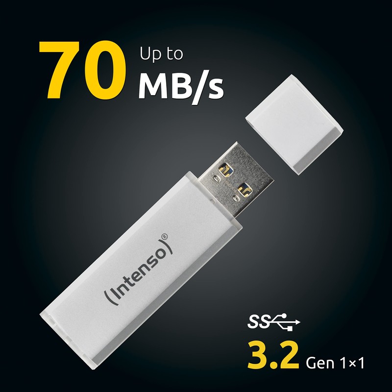Intenso USB Memory Stick, Silver