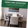 Hohopeti Party Tablecloth Sage Green Dinner Tablecloth Leaf Pattern Decorative