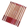 12 Colors Lip Liner Matte Lipstick Lipliner Waterproof Sweat Resistant
