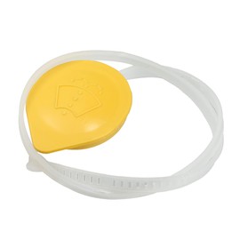 ACROPIX Windshield Washer Fluid Reservoir Bottle Cap Cover for Sub aru Compatible with Forester with Ruler Yellow 1 Piece