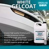 Fiberglass Warehouse White Gel Coat – 1 Gallon Gelcoat (WAXED)