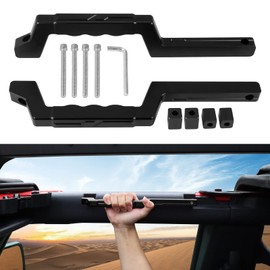 G Grab Handles for Ford Bronco 2021 2022 2023 2024 Accessories 2/4 Door, 2 Pack Roll Bar Black Grab Handles for Ford Bronco Front Seat