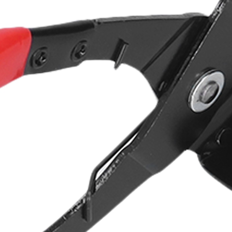 Iron Exhaust Pipe Rubber Pad Removal Plier 25 Degree Offset