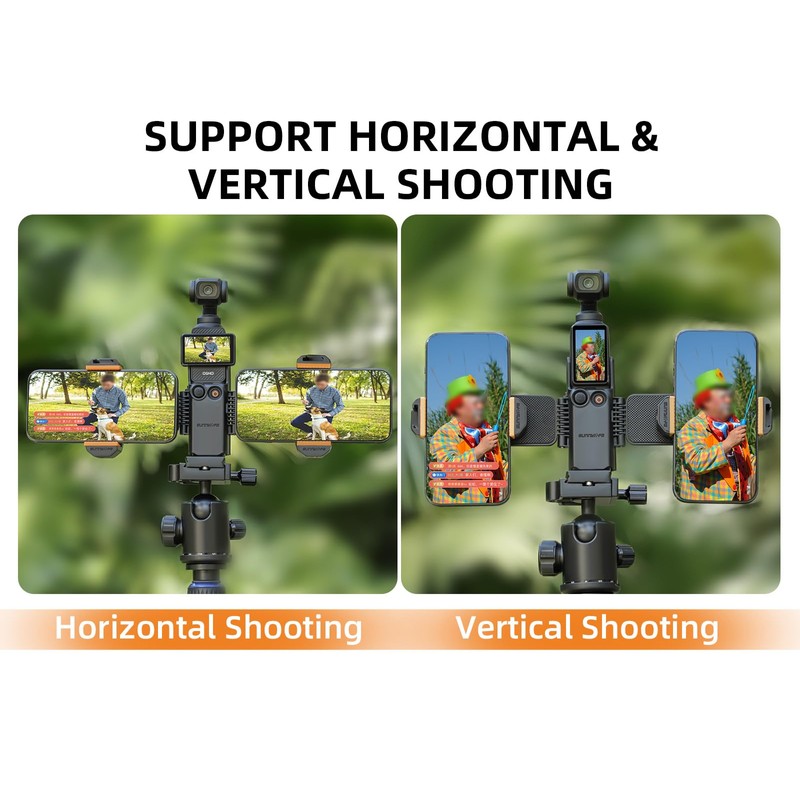 Honbobo Omso Pocket 3 Dual Phone Holder Compatible with Omso