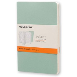 Moleskine Pocket Volant Sage Green/Seaweed Green Ruled Journal
