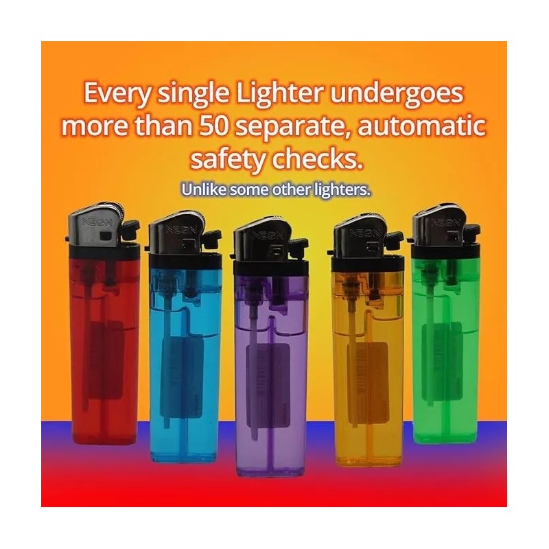 NEON 50 Disposable NEON lighters