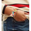 ANGLESJELL 3PCS Rainbow Tile Bracelets for Women (Style A)