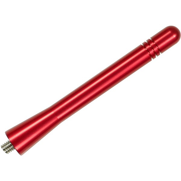 AntennaMastsRus - Made In USA - 4 Inch Red Aluminum Antenna is Compatible with Nissan Juke (2011-2017)